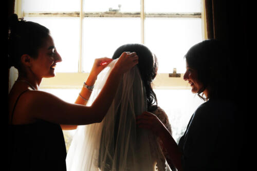 Bride Getting Ready For Big Stage
